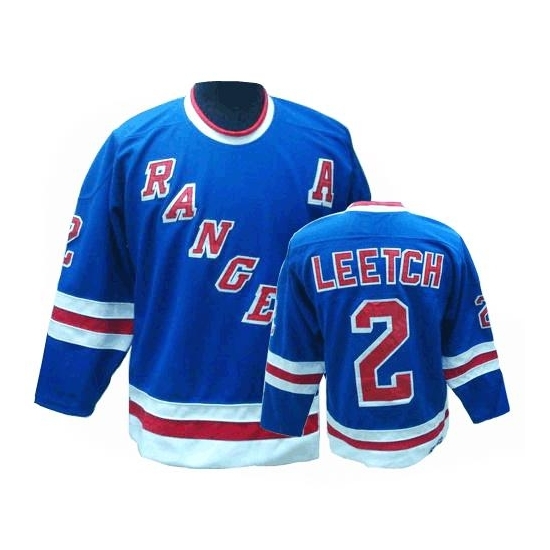 Brian Leetch New York Rangers Authentic Throwback CCM Jersey - Royal Blue