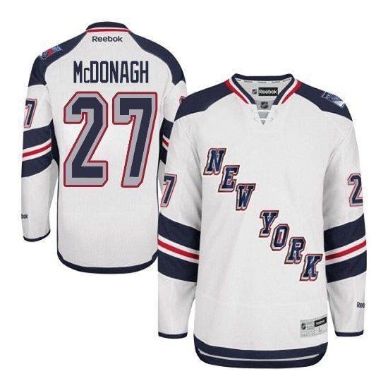 Ryan McDonagh New York Rangers Authentic 2014 Stadium Series Reebok Jersey - White