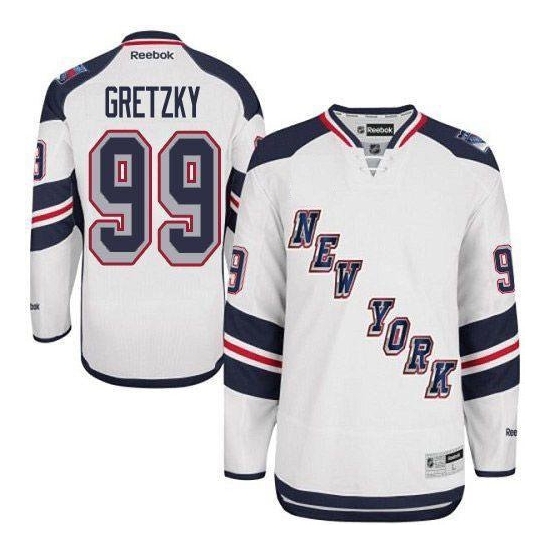 Wayne Gretzky New York Rangers Authentic 2014 Stadium Series Reebok Jersey - White