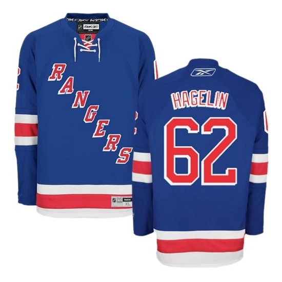 Carl Hagelin New York Rangers Authentic Home Reebok Jersey - Royal Blue