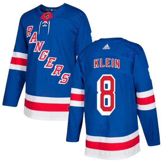Kevin Klein New York Rangers Authentic Home Adidas Jersey - Royal Blue