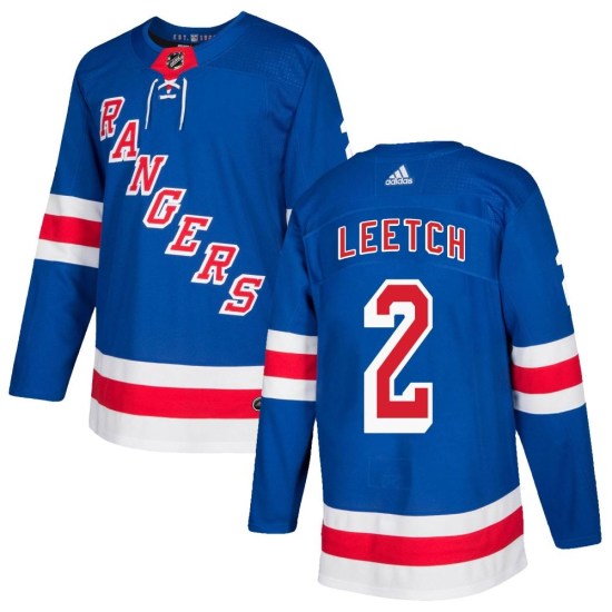Brian Leetch New York Rangers Authentic Home Adidas Jersey - Royal Blue