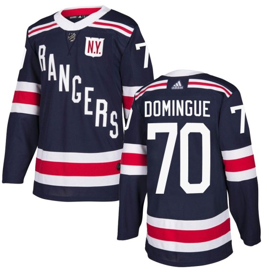 Louis Domingue New York Rangers Authentic 2018 Winter Classic Home Adidas Jersey - Navy Blue