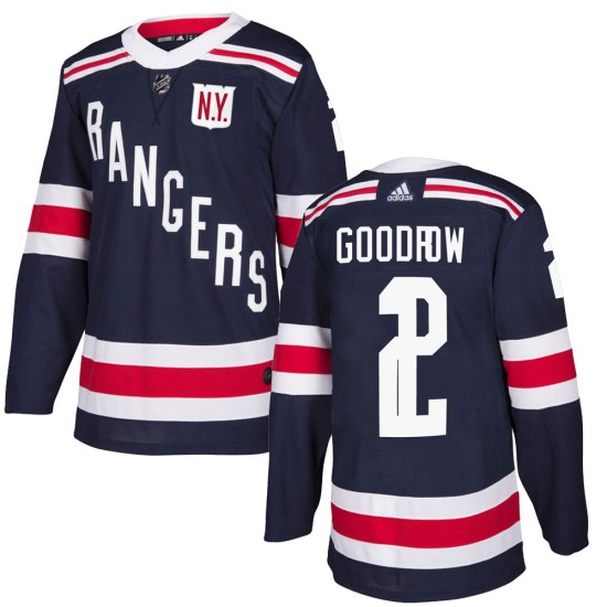 Barclay Goodrow New York Rangers Authentic 2018 Winter Classic Home Adidas Jersey - Navy Blue