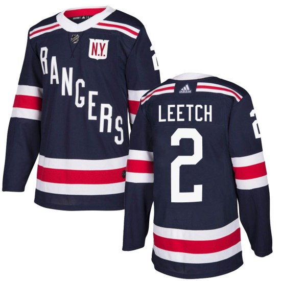 Brian Leetch New York Rangers Authentic 2018 Winter Classic Home Adidas Jersey - Navy Blue