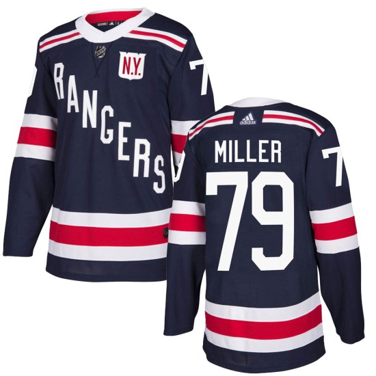 K'Andre Miller New York Rangers Authentic 2018 Winter Classic Home Adidas Jersey - Navy Blue