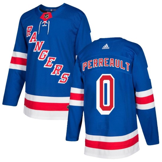 Gabriel Perreault New York Rangers Youth Authentic Home Adidas Jersey - Royal Blue