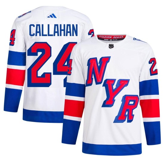Ryan Callahan New York Rangers Authentic 2024 Stadium Series Primegreen Adidas Jersey - White