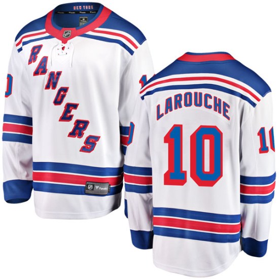 Pierre Larouche New York Rangers Breakaway Away Fanatics Branded Jersey - White