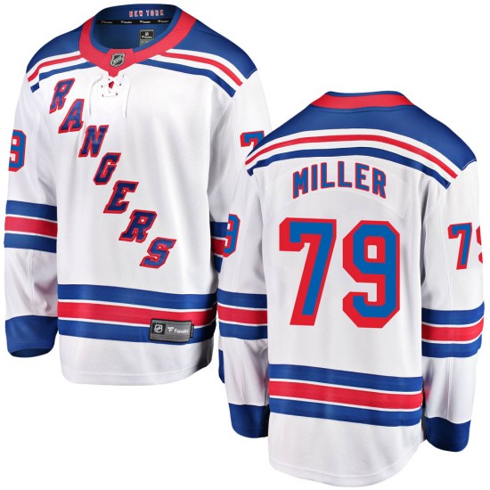 K'Andre Miller New York Rangers Breakaway Away Fanatics Branded Jersey - White