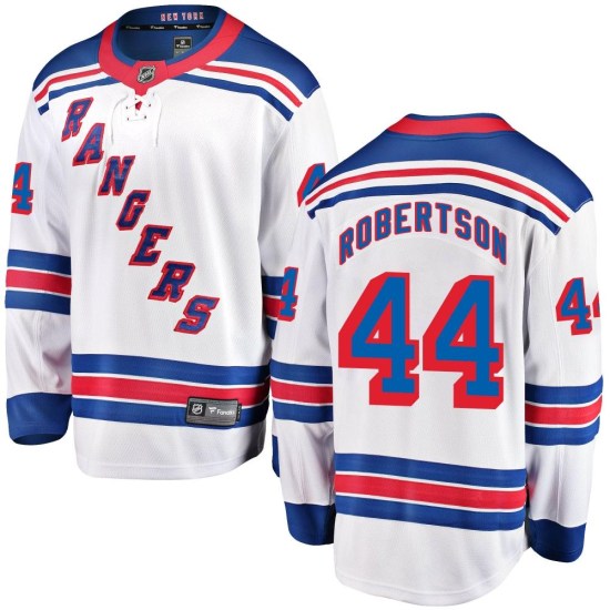 Matthew Robertson New York Rangers Breakaway Away Fanatics Branded Jersey - White