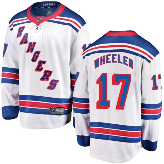 Blake Wheeler New York Rangers Breakaway Away Fanatics Branded Jersey - White