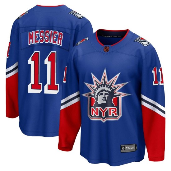 Mark Messier New York Rangers Breakaway Special Edition 2.0 Fanatics Branded Jersey - Royal