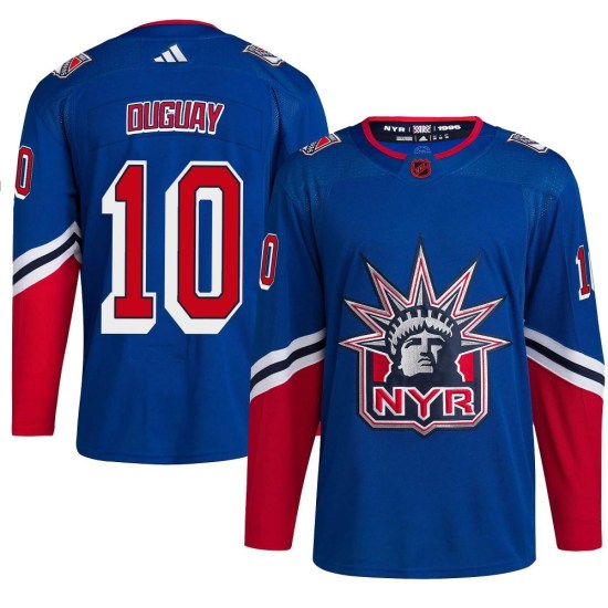 Ron Duguay New York Rangers Authentic Reverse Retro 2.0 Adidas Jersey - Royal