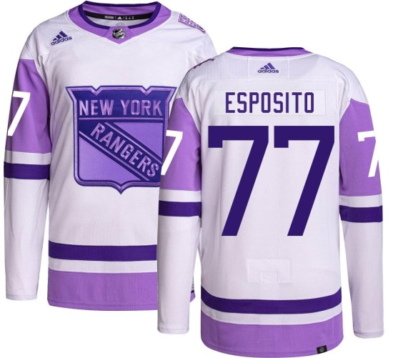 Phil Esposito New York Rangers Authentic Hockey Fights Cancer Adidas Jersey