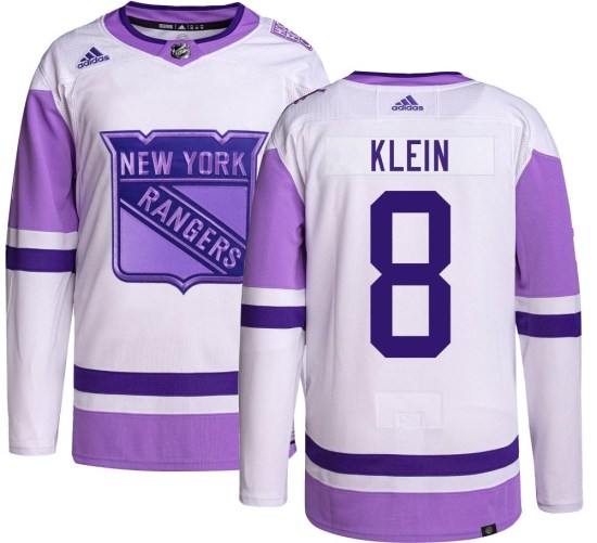 Kevin Klein New York Rangers Authentic Hockey Fights Cancer Adidas Jersey