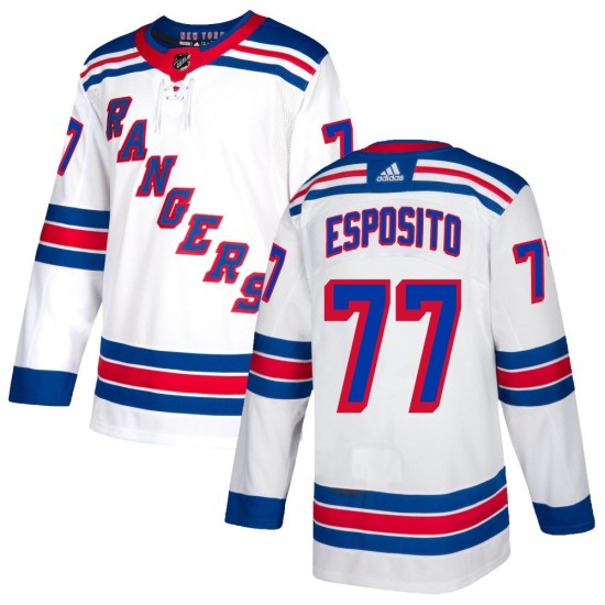 Phil Esposito New York Rangers Youth Authentic Adidas Jersey - White
