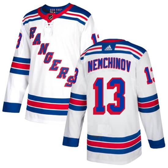 Sergei Nemchinov New York Rangers Youth Authentic Adidas Jersey - White