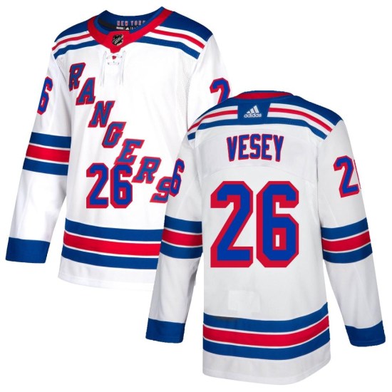 Jimmy Vesey New York Rangers Youth Authentic Adidas Jersey - White