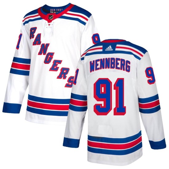 Alex Wennberg New York Rangers Youth Authentic Adidas Jersey - White