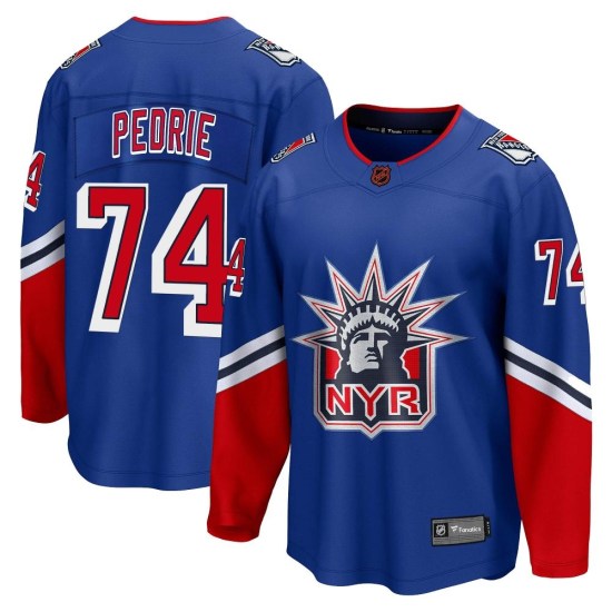 Vince Pedrie New York Rangers Youth Breakaway Special Edition 2.0 Fanatics Branded Jersey - Royal