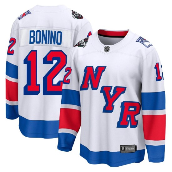 Nick Bonino New York Rangers Breakaway 2024 Stadium Series Fanatics Branded Jersey - White