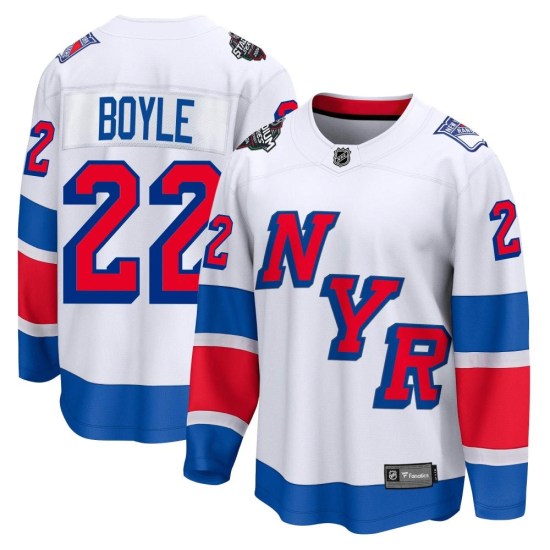 Dan Boyle New York Rangers Breakaway 2024 Stadium Series Fanatics Branded Jersey - White