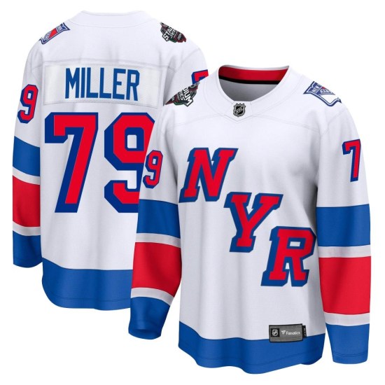 K'Andre Miller New York Rangers Breakaway 2024 Stadium Series Fanatics Branded Jersey - White