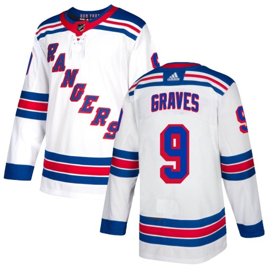 Adam Graves New York Rangers Authentic Adidas Jersey - White