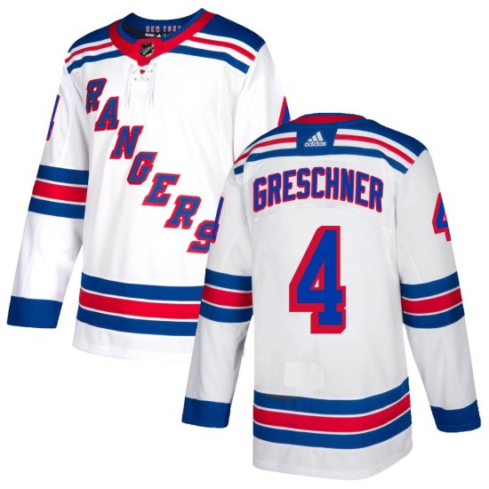Ron Greschner New York Rangers Authentic Adidas Jersey - White