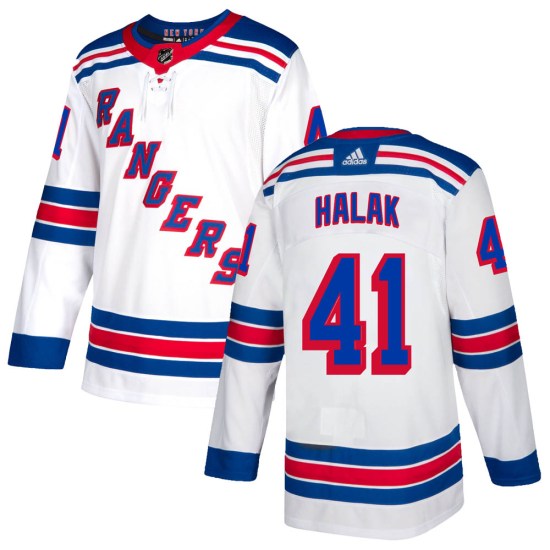 Jaroslav Halak New York Rangers Authentic Adidas Jersey - White