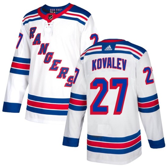 Alex Kovalev New York Rangers Authentic Adidas Jersey - White