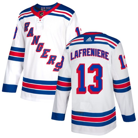 Alexis Lafreniere New York Rangers Authentic Adidas Jersey - White