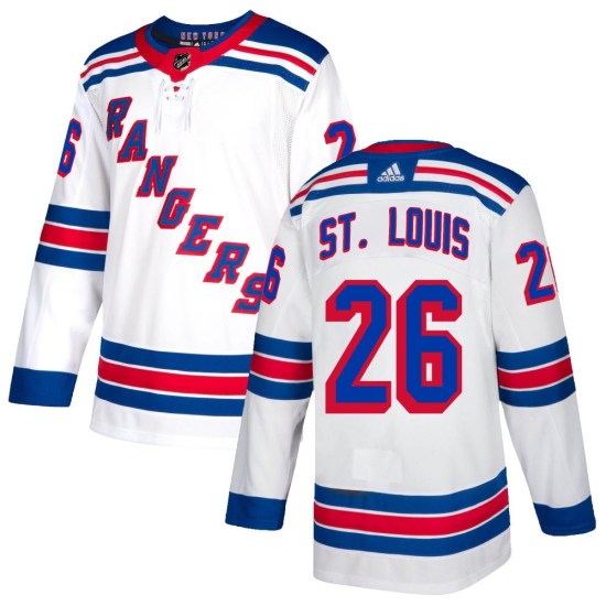 Martin St. Louis New York Rangers Authentic Adidas Jersey - White