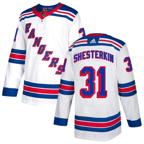 Igor Shesterkin New York Rangers Authentic Adidas Jersey - White