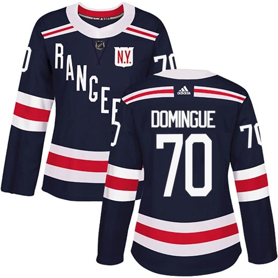 Louis Domingue New York Rangers Women's Authentic 2018 Winter Classic Home Adidas Jersey - Navy Blue