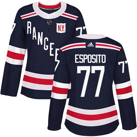 Phil Esposito New York Rangers Women's Authentic 2018 Winter Classic Home Adidas Jersey - Navy Blue