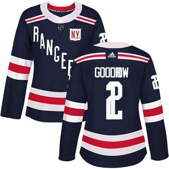 Barclay Goodrow New York Rangers Women's Authentic 2018 Winter Classic Home Adidas Jersey - Navy Blue