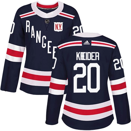 Chris Kreider New York Rangers Women's Authentic 2018 Winter Classic Home Adidas Jersey - Navy Blue