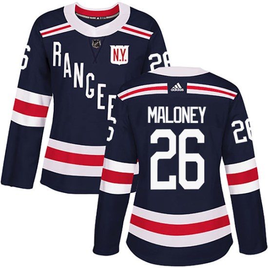 Dave Maloney New York Rangers Women's Authentic 2018 Winter Classic Home Adidas Jersey - Navy Blue