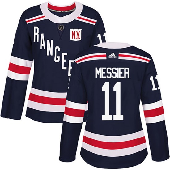 Mark Messier New York Rangers Women's Authentic 2018 Winter Classic Home Adidas Jersey - Navy Blue
