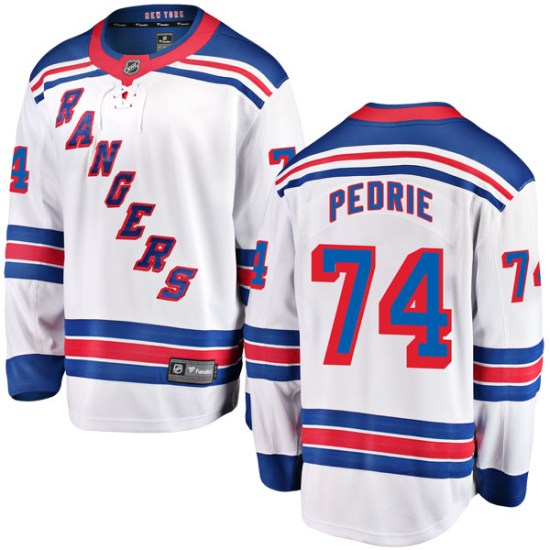 Vince Pedrie New York Rangers Youth Breakaway Away Fanatics Branded Jersey - White