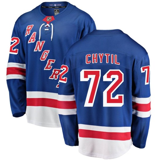 Filip Chytil New York Rangers Youth Breakaway Home Fanatics Branded Jersey - Blue