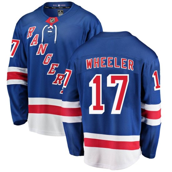 Blake Wheeler New York Rangers Youth Breakaway Home Fanatics Branded Jersey - Blue